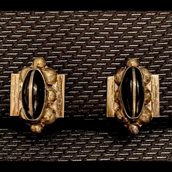 Vintage 925 Sterling Silver 🖤 Onyx Bracelet - Picture 10 of 10